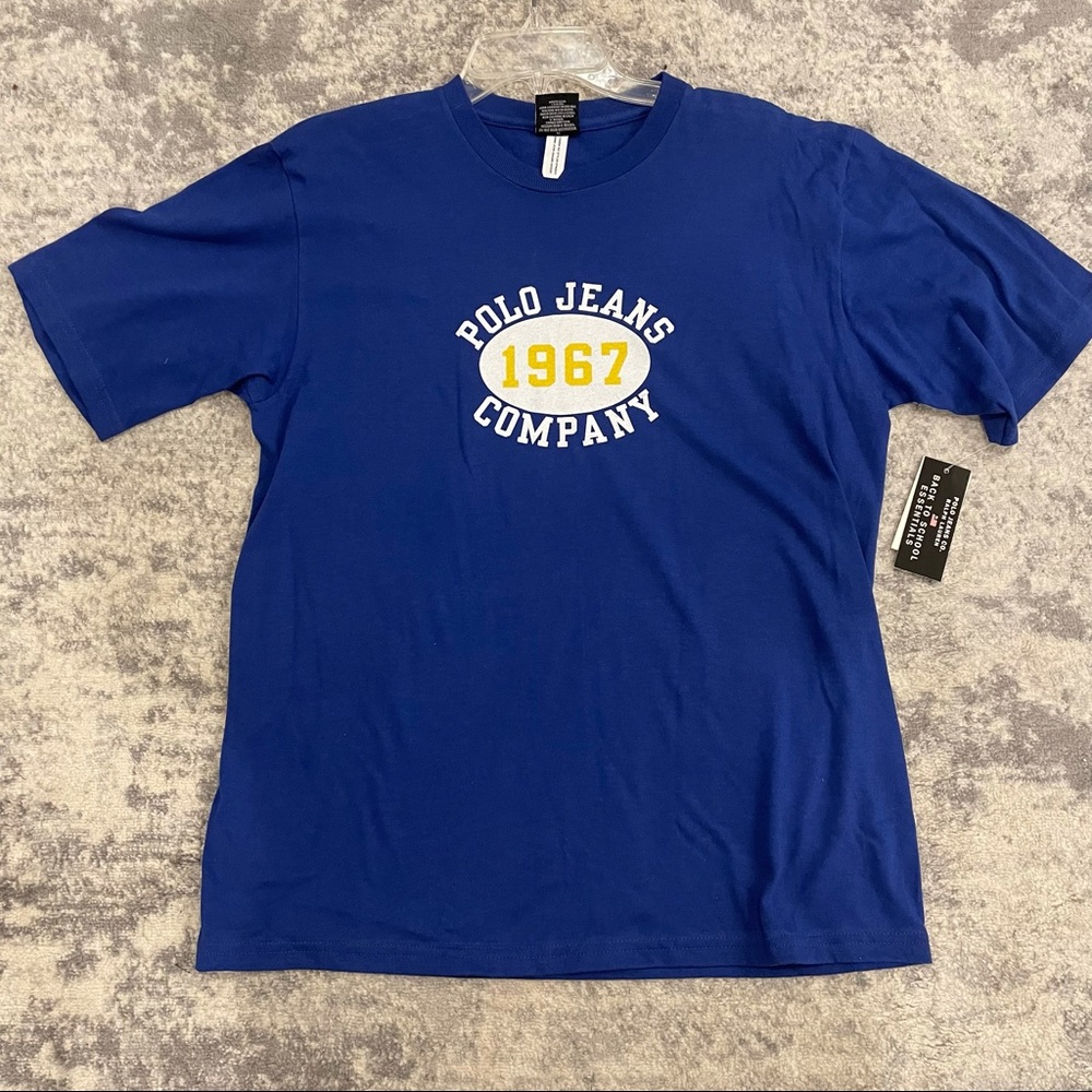 Polo Jeans Co. Ralph Lauren Navy graphic Tee